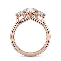Dalia 3 Stones Round