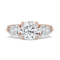 Dalia 3 Stones Pear