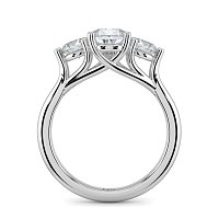 Dalia 3 Stones Round