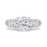 Dalia 3 Stones Pear