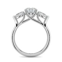 Dalia 3 Stones Pear