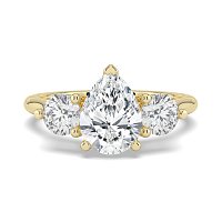 Dalia 3 Stones Round