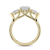 Dalia 3 Stones Pear