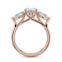 Dalia 3 Stones Pear