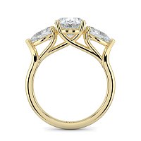 Dalia 3 Stones Pear