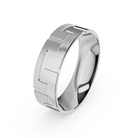 GSIN IN1001 Plain Wedding Band