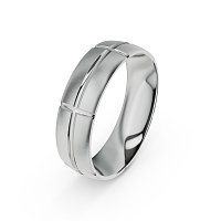 GSIN IN1068 Plain Wedding Band