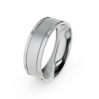 GSIN IN1275 Plain Wedding Band
