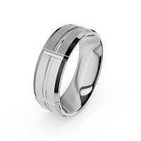 GSIN IN1303 Plain Wedding Band