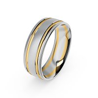 GSIN IN1344 Plain Wedding Band