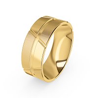 GSIN IN1435 Plain Wedding Band