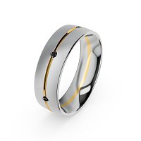 GSIN IN6004D Diamond Wedding Band
