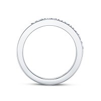 Wedding Ring with LG Diamonds 1.05ct Total Weight