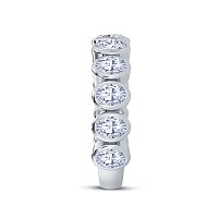 Eternity Wedding Ring with LG Diamonds 1.55ct Total Weight