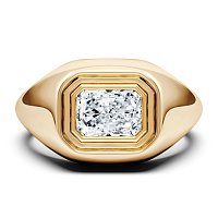 Signet Engagement Ring