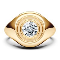 Signet Engagement Ring