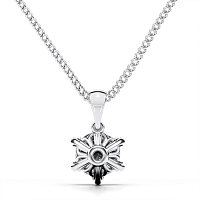 Snowflake Claw Pendant