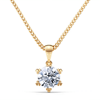 Snowflake Claw Pendant