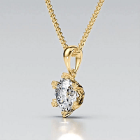 Snowflake Claw Pendant