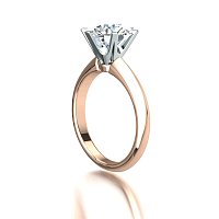 Tribute 2.51ct Round IGI LG Solitaire Diamond Engagement Ring