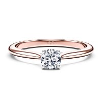Petite Dalia Diamond Engagement Ring