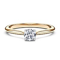 Petite Dalia Diamond Engagement Ring