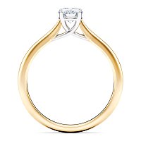 Petite Dalia Diamond Engagement Ring