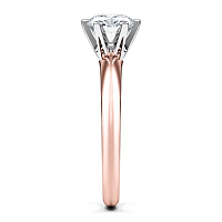 Tribute 1ct Round IGI LG Solitaire Diamond Engagement Ring