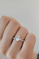 Jana Half Claw set Pear