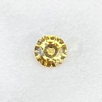 1.18 ct Round Yellow Natural Sapphire