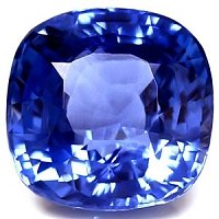 10.58 ct Cushion Blue Natural Sapphire
