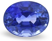 22.00 ct Oval Blue Natural Sapphire