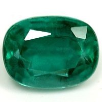 1.74 ct Oval Green Natural Emerald