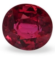 3.06 ct Oval Red Natural Ruby