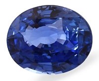 7.12 ct Oval Blue Natural Sapphire