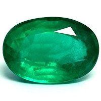 3.34 ct Oval Green Natural Emerald