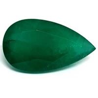 10.69 ct Pear Green Natural Emerald