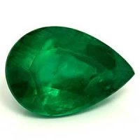 2.94 ct Pear Green Natural Emerald