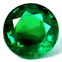 2.04 ct Round Green Natural Emerald