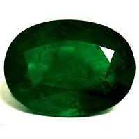 16.94 ct Oval Green Natural Emerald