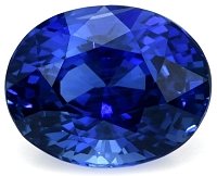 6.23 ct Oval Blue Natural Sapphire