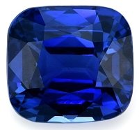 5.03 ct Cushion Blue Natural Sapphire