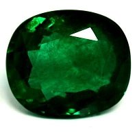 8.91 ct Cushion Green Natural Emerald