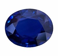 5.04 ct Oval Blue Natural Sapphire