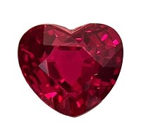 4.03 ct Heart Red Natural Ruby