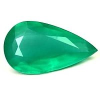4.72 ct Pear Green Natural Emerald