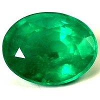 3.48 ct Oval Green Natural Emerald