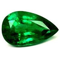 2.42 ct Pear Green Natural Emerald