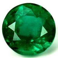 1.86 ct Round Green Natural Emerald