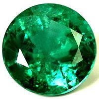 3.39 ct Round Green Natural Emerald